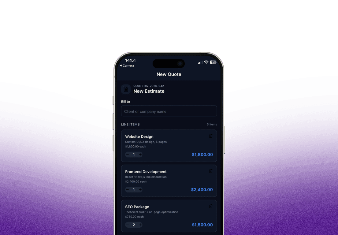 Quote calculators