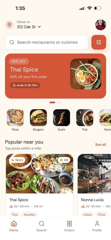 Social feed app