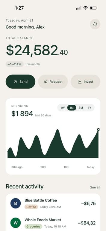 Music player app
