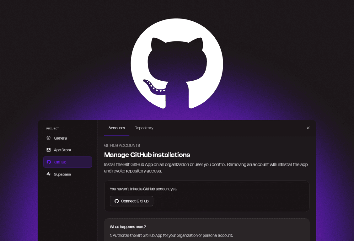GitHub integration for seamless collaboration