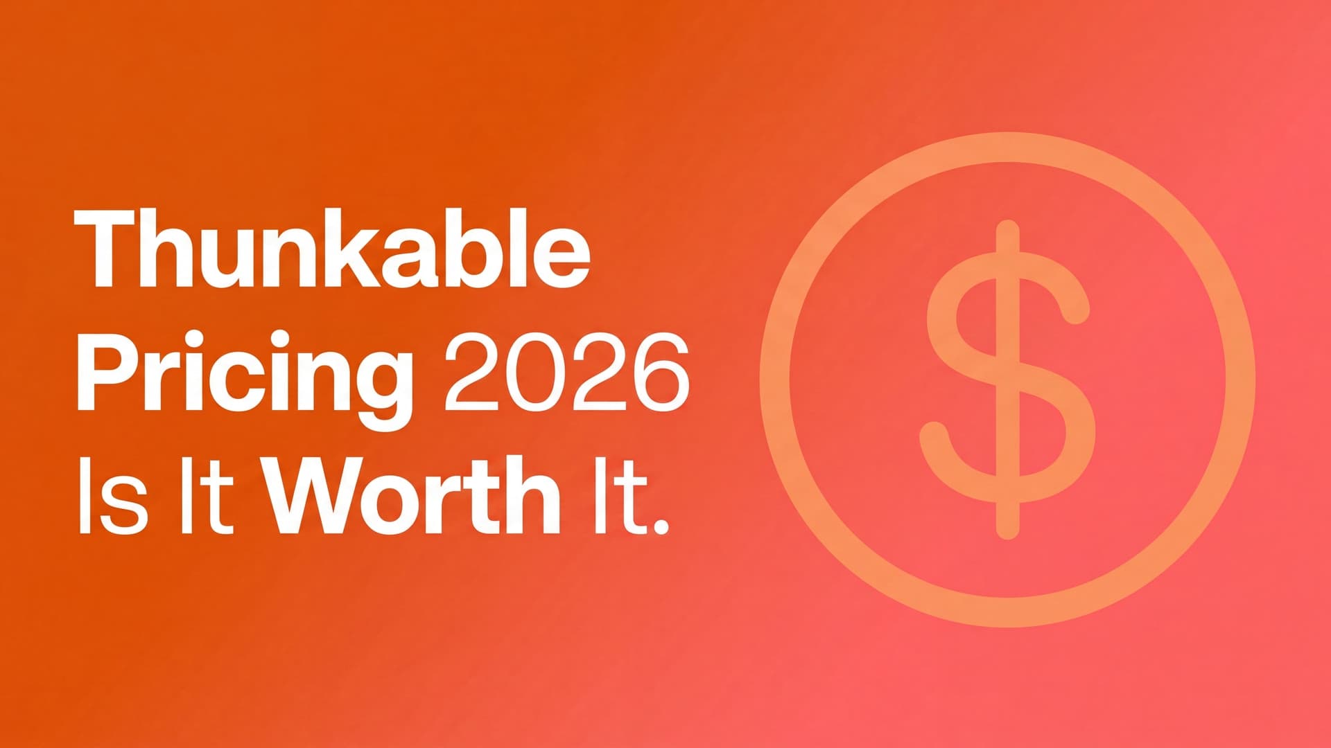 Thunkable Pricing 2026: Is It Worth It?