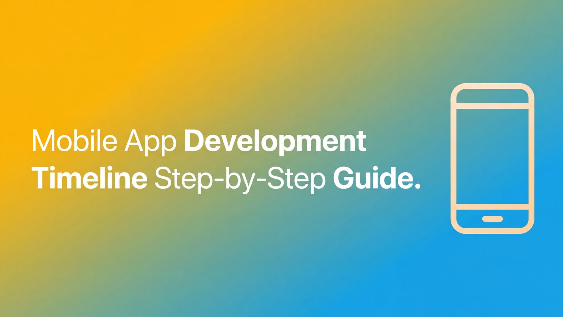 Mobile app development timeline: How long does it take?