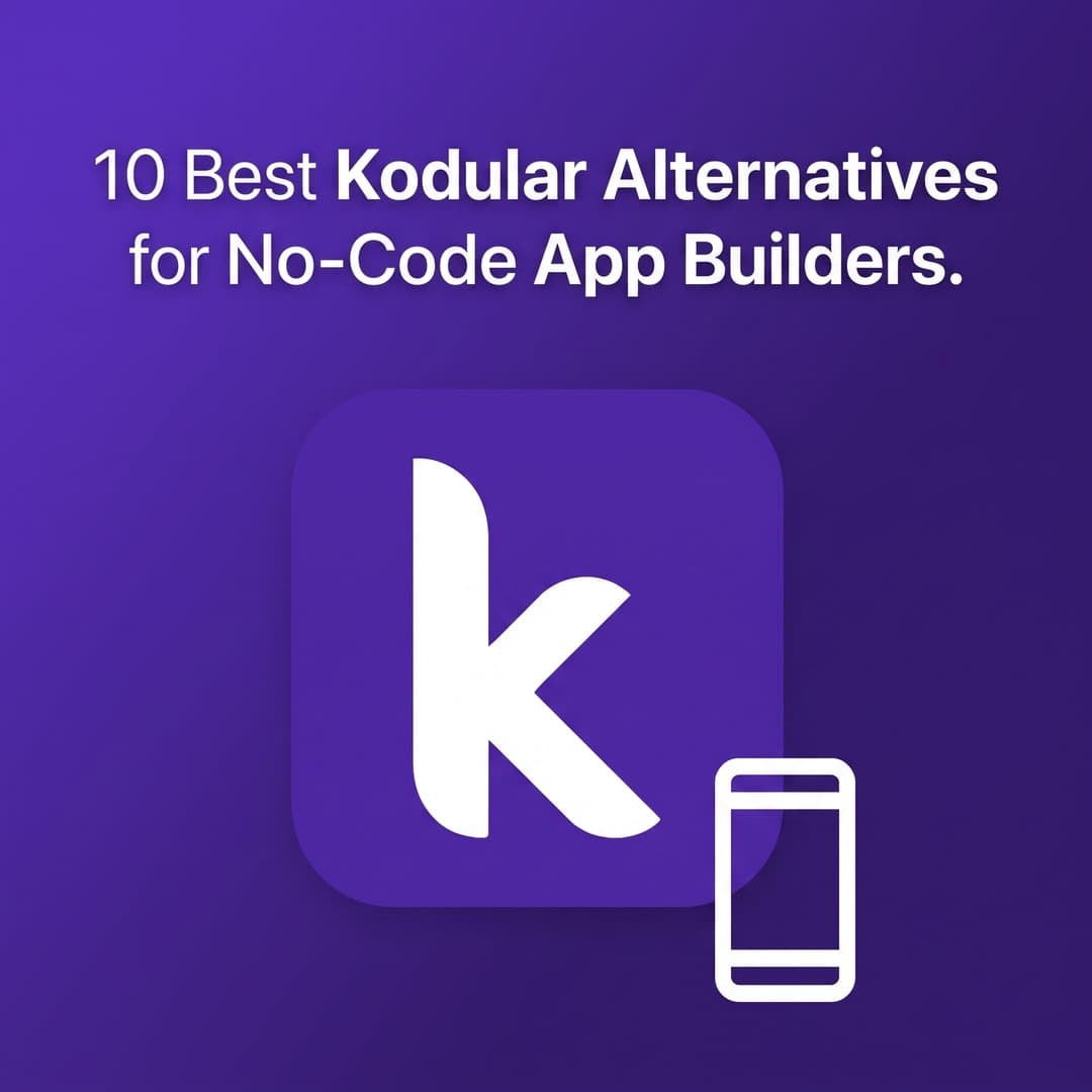 10 Best Kodular Alternatives for No-Code App Builders