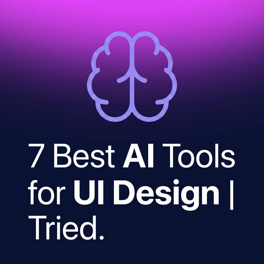 7 Best AI Tools for UI Design