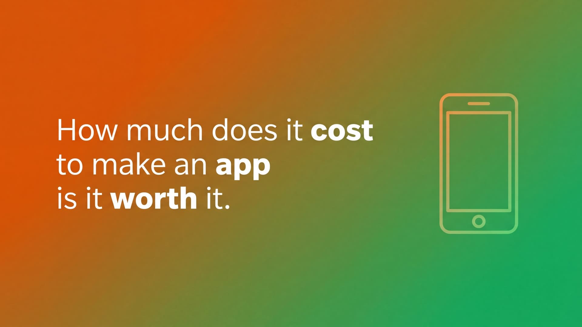 How much does it cost to make an app in 2026?