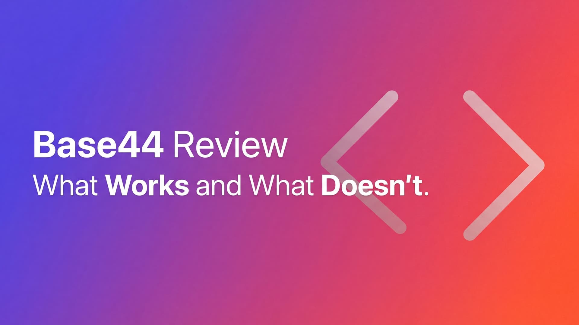 Base44 Review: Pricing, Credits, Mobile Apps, and Export Limits