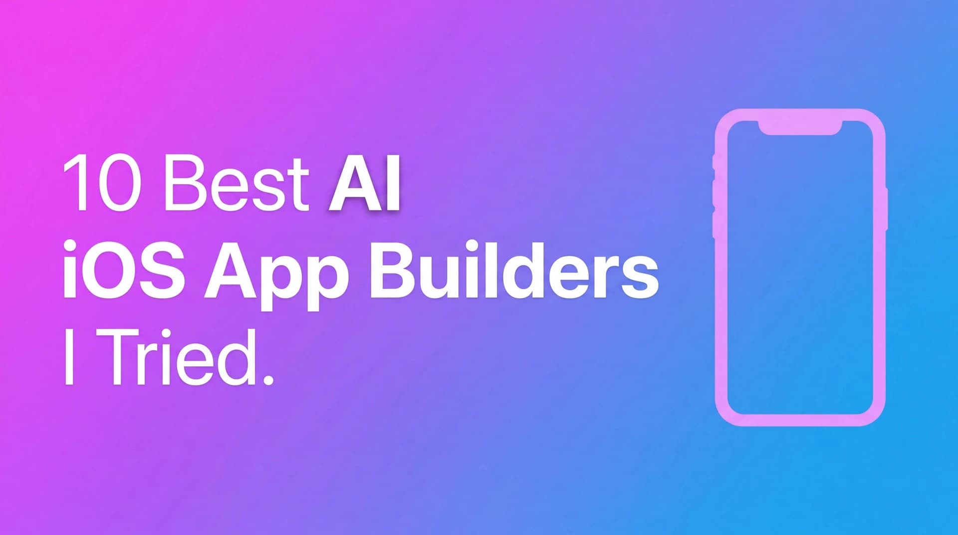 10 best AI iOS app builders compared in 2026